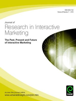 cover image of Journal of Research in Interactive Marketing, Volume 8, Issue 1